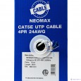 NEOMAX [NM10101] Кабель UTP cat.5e  4 пары (305 м) 0.51 мм (200 Mhz)   Медь  PVC jacket