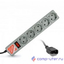 PowerCube Фильтр  B, 1.95м, 5 евророзеток (SPG-B-6/EXT), серый