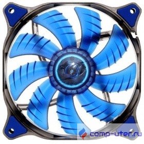 Cougar CFD120 BLUE Вентилятор CFD120 BLUE 120x 120x 25 мм (40шт./кор, пит. от мат.платы и БП, синяя подсветка, 1200об/мин) (CF-D12HB-B) Retail
