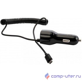 Harper Автомобильное зарядное устройство CCH-3113 black (1 USB-порт, 2.1А, кабель micro USB)