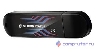 Silicon Power USB Drive 8Gb Blaze B10 SP008GBUF3B10V1B {USB3.0, Black}