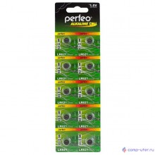Perfeo LR621/10BL Alkaline Cell 364A AG1 (10 шт. в уп-ке) 