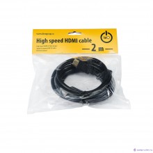 Bion Кабель HDMI v2.0, 19M/19M, 3D, 4K UHD, 2м, черный [BXP-HDMI2MM-020]
