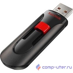 SanDisk USB Drive 16Gb Cruzer Blade Glide SDCZ60-016G-B35 {USB2.0, Black} 