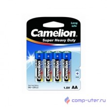 Camelion R 6 Blue BL-4 (R6P-BP4B, батарейка,1.5В)  (4 шт. в уп-ке)