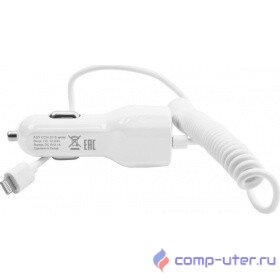 Harper Автомобильное зарядное устройство  CCH-3115 white  (1 USB-порт, 2.1А, кабель lightning;)