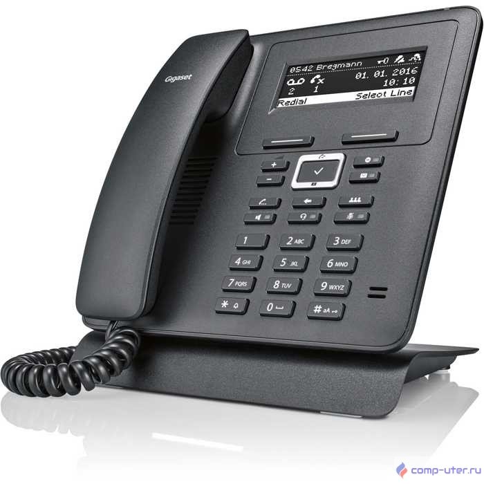 Gigaset [S30853-H4002-S301] IP Телефон MAXWELL BASIC черный