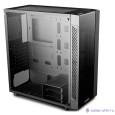 Deepcool MATREXX 55 ATX, Black, LED strip (front), Стекл. фронтальная и боковая панели, Без БП