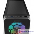 CASE HIPER HG-C103RGB EREBOS (ATX, SPCC0.5, USB 3.0+USB2.0, Front 3x120mm RGB Fan, Black)