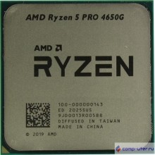 Процессор RYZEN X6 R5-4650G SAM4 OEM 65W 3700 100-100000143MPK AMD