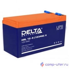 Delta HRL 12-9 X (9А\ч, 12В) свинцово- кислотный  аккумулятор