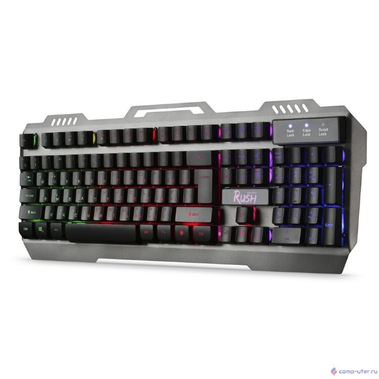 Клавиатура игровая мультимедийная Smartbuy RUSH 354 USB  Black [SBK-354GU-K]
