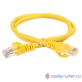 ITK PC05-C5EU-1M5 Коммутационный шнур (патч-корд), кат.5Е UTP, 1,5м, желтый