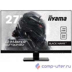 IIYAMA 27" G2730HSU-B1 черный {TN+film Gaming LED 1920x1080 1ms 75Гц 16:9 1000:1 300cd 170гр/160гр DVI HDMI DisplayPort}