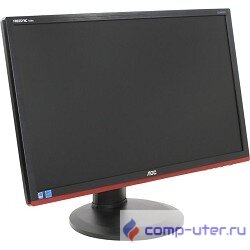 LCD AOC 24" G2460PF черный(красный) с поворотом экрана {TN FreeSync 1920x1080@144Hz 1ms 170/160 350 cd 1000:1 D-sub DVI HDMI DisplayPort USB2.0x4 2Wx2 }