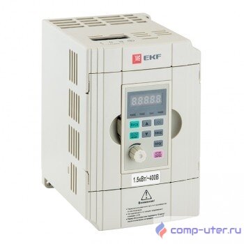 EKF VT100-1R5-3B Преобразователь частоты 1,5/2,2кВт 3х400В VECTOR-100 EKF PROxima