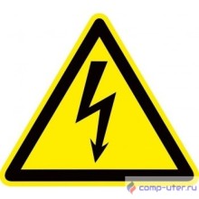EKF pn-1-01 Знак пластик "Опасность поражения электрическим током" (Молния) W08 (100х100мм.) EKF PROxima
