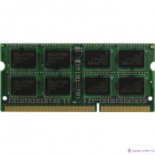 QUMO DDR3 SODIMM 8GB QUM3S-8G1600C11L PC3-12800, 1600MHz, 1.35V