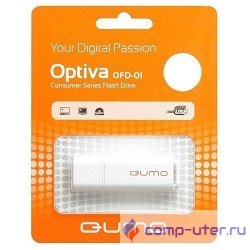 USB 2.0 QUMO 64GB Optiva 02 White [QM64GUD-OP2-white]