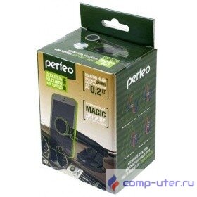 Perfeo PH-526 Автодержатель для смартфона до 6,5"/ на стекло/ торпедо/ магнитный/ черный (PF_A4050)