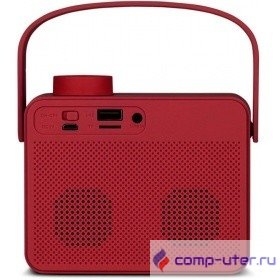 SVEN PS-72,  красный (6 Вт, Bluetooth, FM, USB, microSD, ручка)