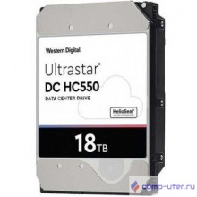 18Tb WD Ultrastar DC HC550 {SATA 6Gb/s, 7200 rpm, 512mb buffer, 3.5"} [0F38459/WUH721818ALE6L4]