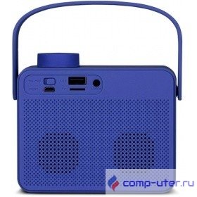 SVEN PS-72,  синий  (6  Вт, Bluetooth, FM, USB, microSD, ручка)