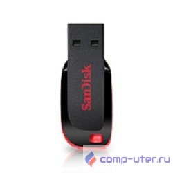 SanDisk USB Drive 64Gb Cruzer Blade SDCZ50-064G-B35 {USB2.0, Black-Red}  