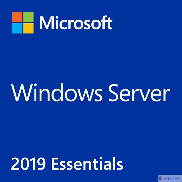 Microsoft Windows Server Essentials 2019 [G3S-01308] Russian 64-bit {1pk DSP OEI DVD} 2CPU