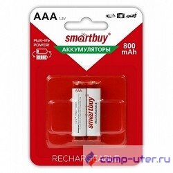 Smartbuy AAA/2BL 800 mAh (24/240) (SBBR-3A02BL800) (2 шт. в уп-ке) 