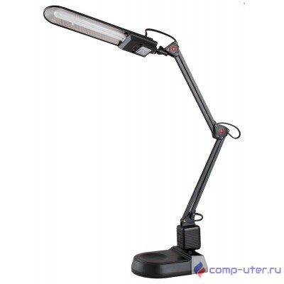 Camelion KD-017A С02 черный (Светильник настольный, в к-те база+струбцина, 230V 11W)