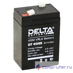 Delta DT 4045 (4,5 А\ч, 4В) свинцово- кислотный аккумулятор  