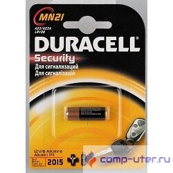 Duracell MN21 LRV08 (MN21/1BL), 12V (A23/V23GA/3LR50) (1 шт. в уп-ке)