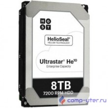 8TB WD Ultrastar DC HDD Server HE10 {SAS 12Gb/s, 256MB, 7200 RPM, 3.5’’, 512E SE} [0F27358]