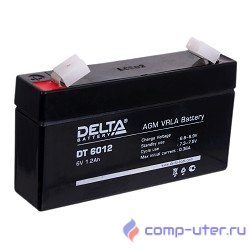 Delta DT 6012 (1,2 А\ч, 6В) свинцово- кислотный аккумулятор  