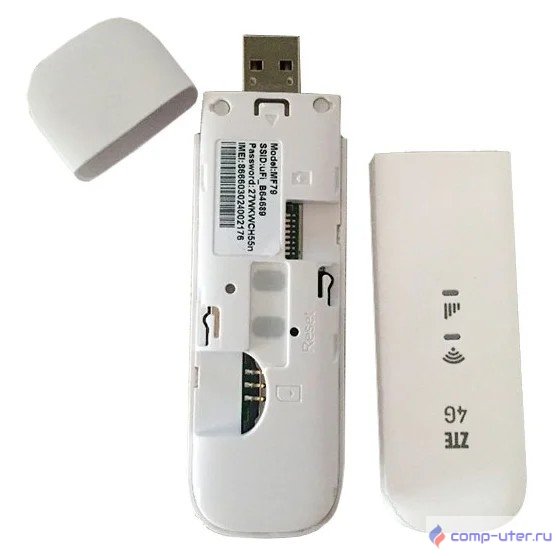 ZTE MF79 Модем 2G/3G/4G ZTE MF79 USB Wi-Fi +Router внешний белый