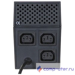 UPS Powercom RPT-800AP {800 ВА/ 480 Вт, AVR, USB, RJ11/RJ45, 3 розетки IEC320 C13 с резервным питанием}