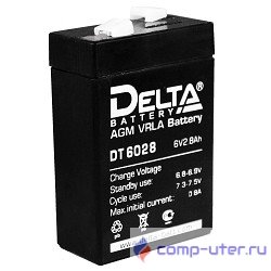 Delta DT 6028 (2,8 А\ч, 6В) свинцово- кислотный аккумулятор  