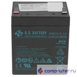 B.B. Battery Аккумулятор HRC 5.5-12 (12V 5Ah )