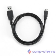 Bion Кабель двухсторонний USB 2.0 - micro USB, dAM/microB 5P, позолоченные контакты, 1м, черный [BXP-CC-mUSB2D-010]