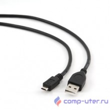 Bion Кабель  USB 2.0 - micro USB, AM-microB 5P, 1.8м, черный [BXP-CCP-mUSB2-AMBM-018]