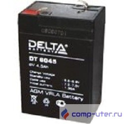 Delta DT 6045 (4.5 А\ч, 6В) свинцово- кислотный аккумулятор  