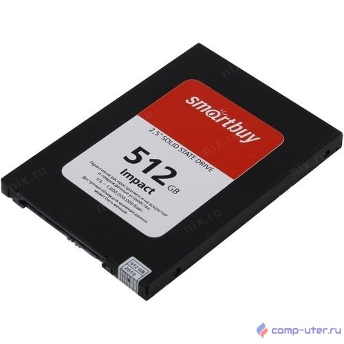 Smartbuy SSD 512Gb Impact SBSSD-512GT-PH12-25S3 {SATA3.0, 7mm}