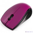 Gembird MUSW-320-P фиолетовый {Мышь беспроводная, 2 кнопки+колесо-кнопка, 1000 DPI, 2.4ГГц, батарейки в комплекте, блистер}