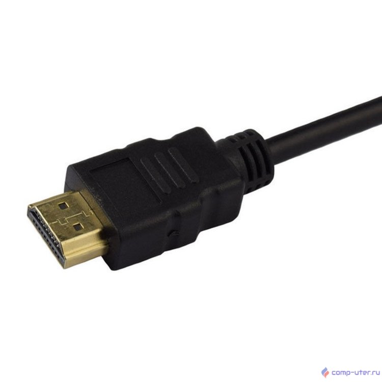 ORIENT Кабель-адаптер C050, HDMI M -> VGA 15F, для подкл.монитора/проектора к выходу HDMI, длина 0.2 метра