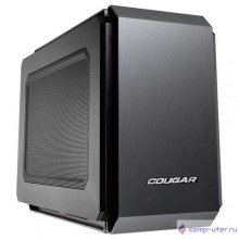 Cougar 108M020002-00 QBX  Корпус QBX, без БП, чёрный, Mini-ITX [445973]
