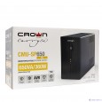 CROWN ИБП CMU-SP650 IEC {650VA, металл, 1x12V/7AH, розетки 4*IEC} [CM000001489]