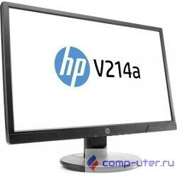 LCD HP 20.7" V214a черный {TN+film LED 1920x1080 5ms 16:9 HDMI 200cd D-Sub} [1FR84AA#ABB]