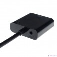 ORIENT Кабель-адаптер C100(W) HDMI M -> VGA 15F+Audio, для подкл.монитора/проектора к выходу HDMI, длина 0.2 метра, аудиокабель в комплекте
