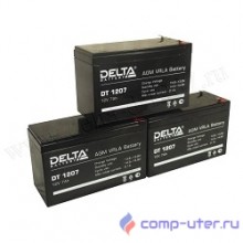 Delta DT 1207 (7 А\ч, 12В) свинцово- кислотный аккумулятор  